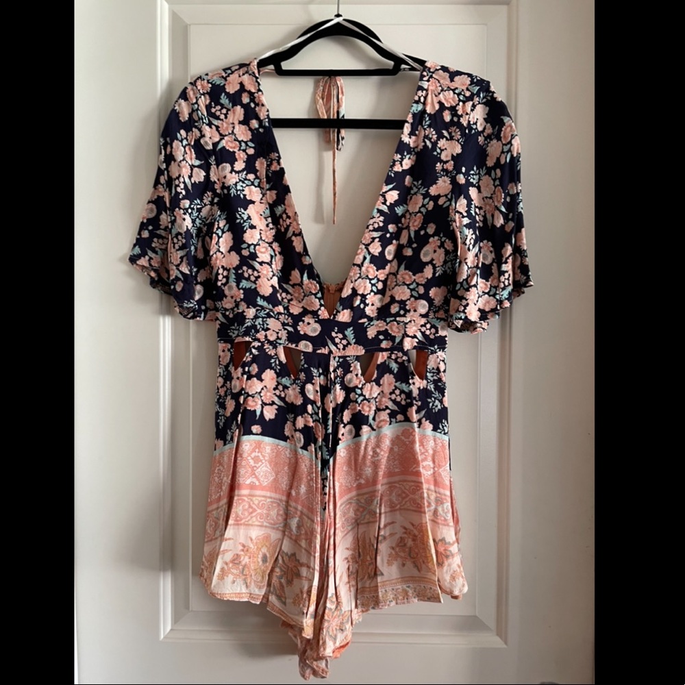 Floral romper